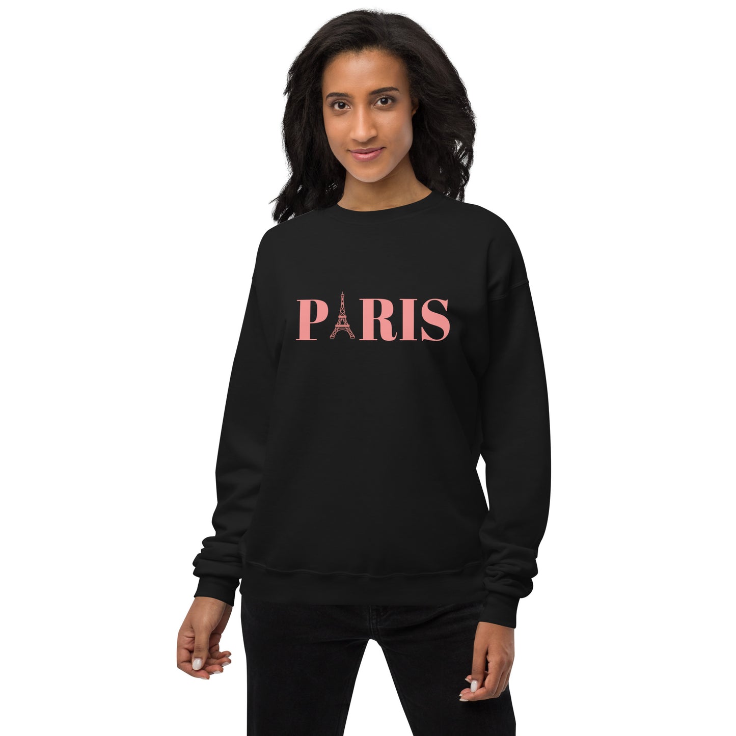 Paris Unisex Fleece Sweatshirt