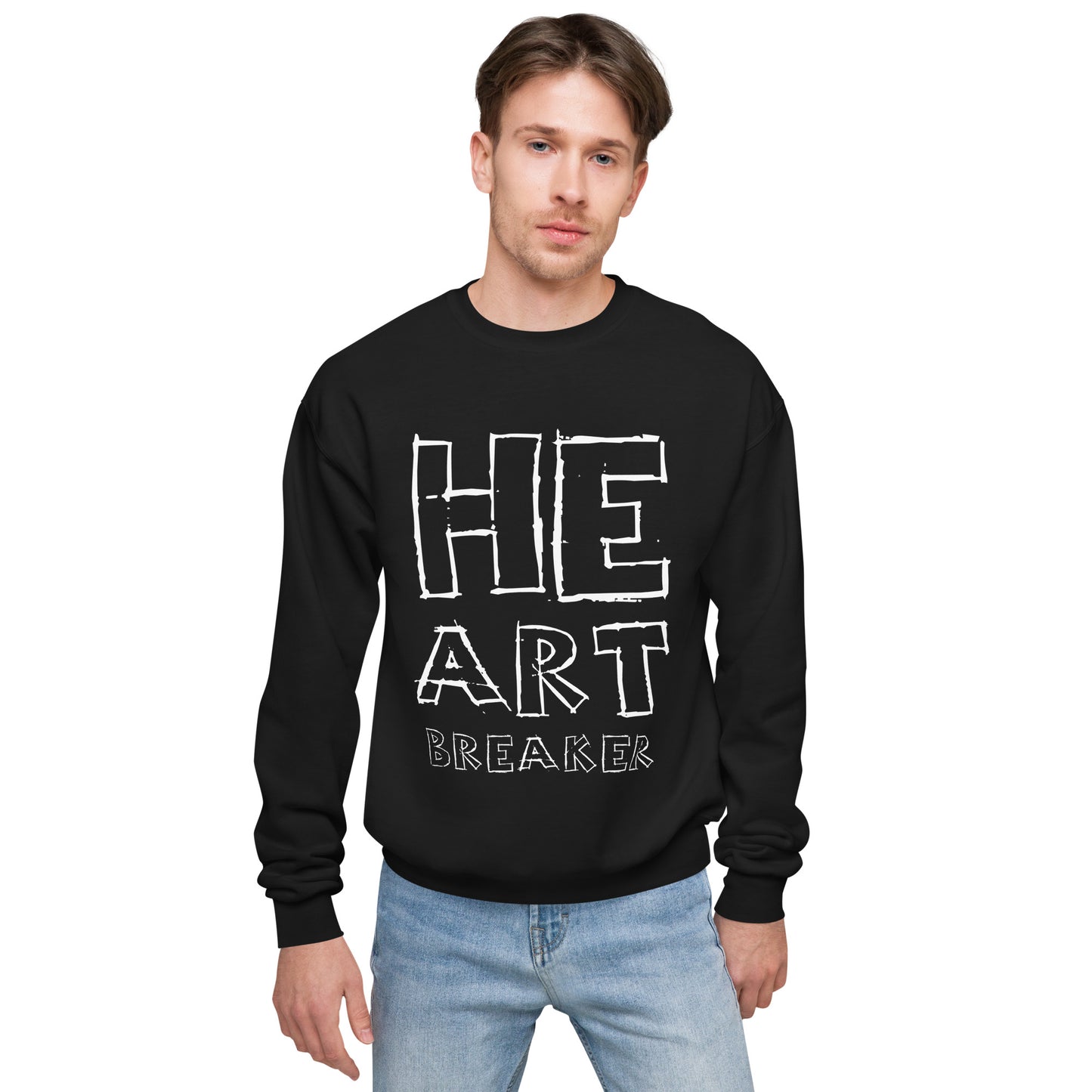 Heart Breaker Unisex Fleece Sweatshirt