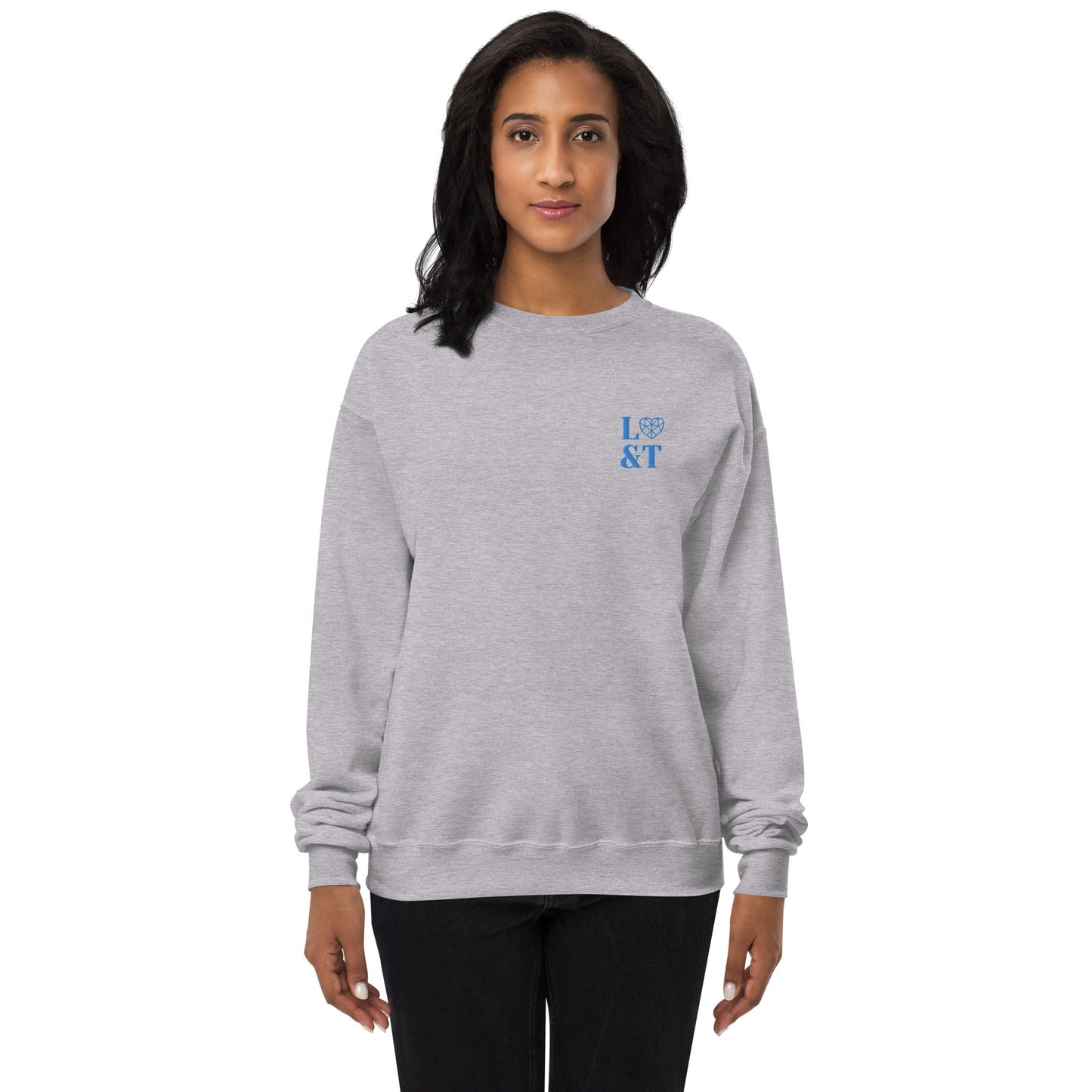 L&T's Unisex Fleece Sweatshirt - Love&Tees