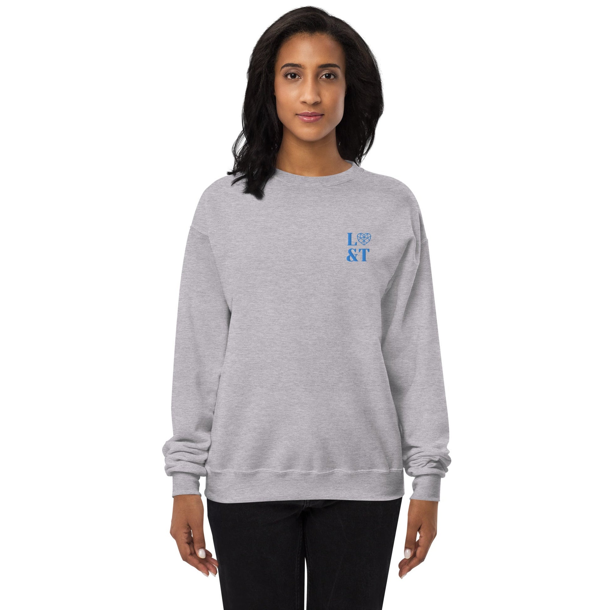 L&T's Unisex Fleece Sweatshirt - Love&Tees