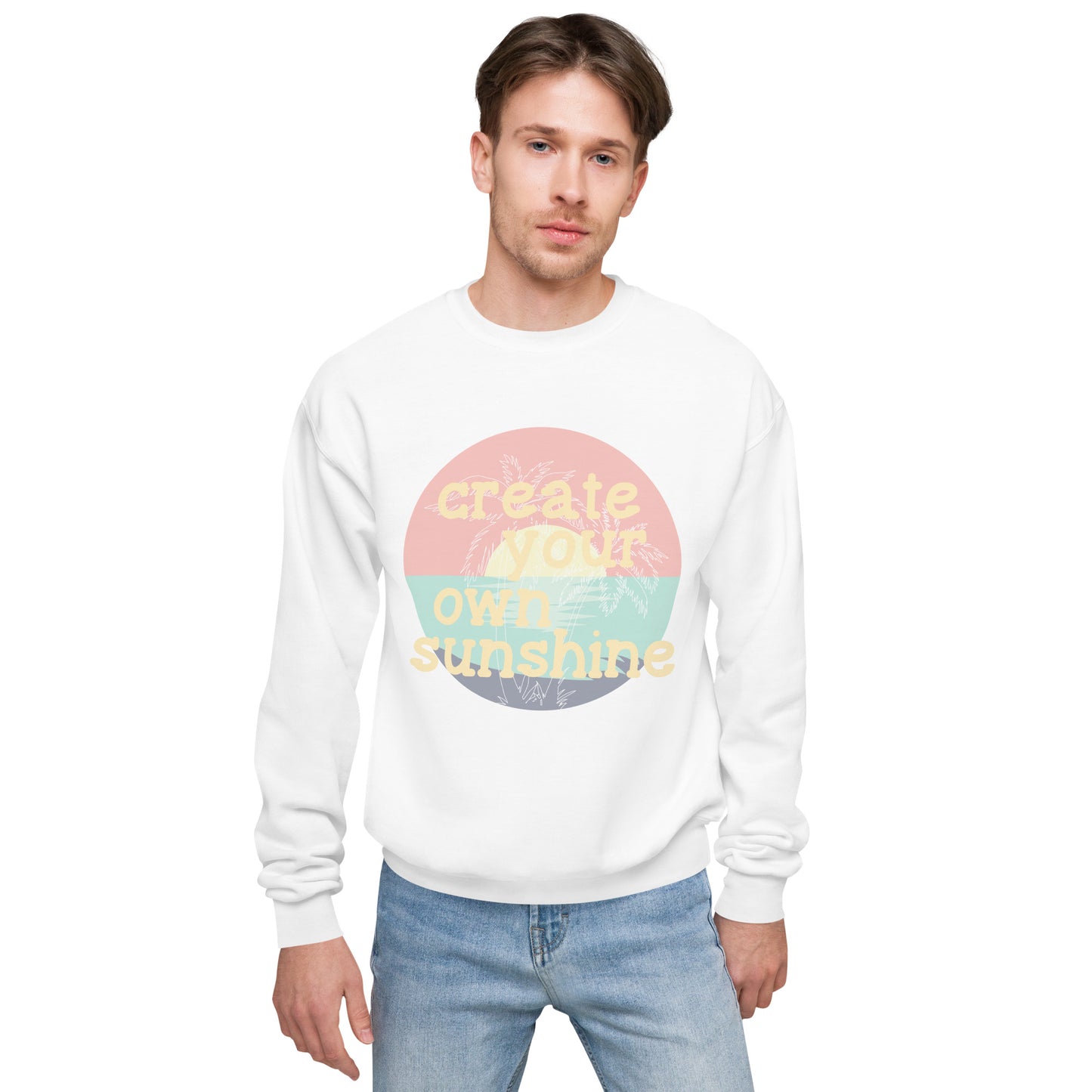 Sunshine Unisex Fleece Sweatshirt