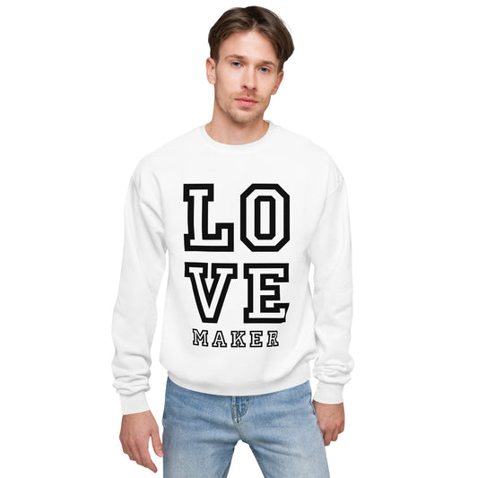 Lover Maker Unisex Fleece Sweatshirt