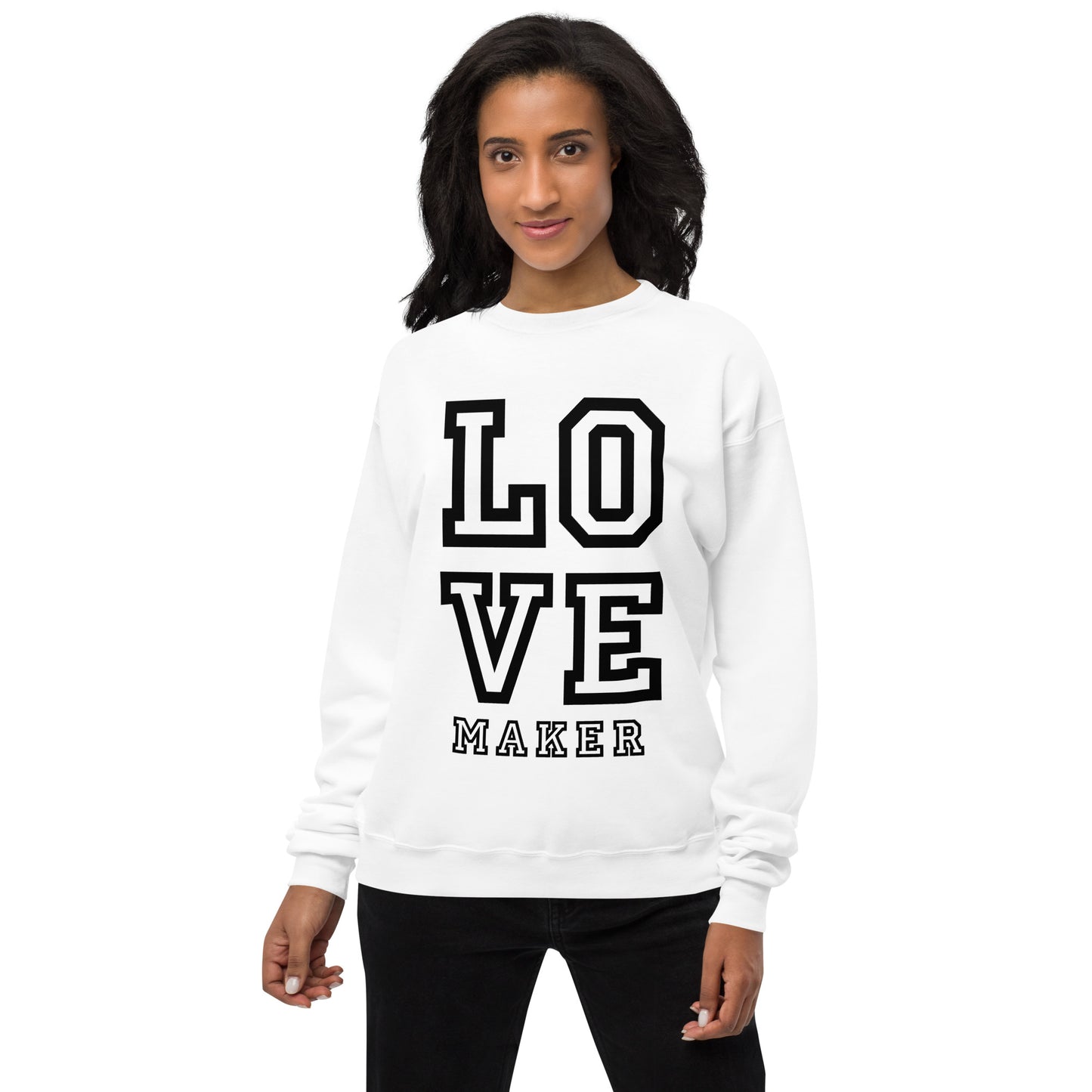 Lover Maker Unisex Fleece Sweatshirt