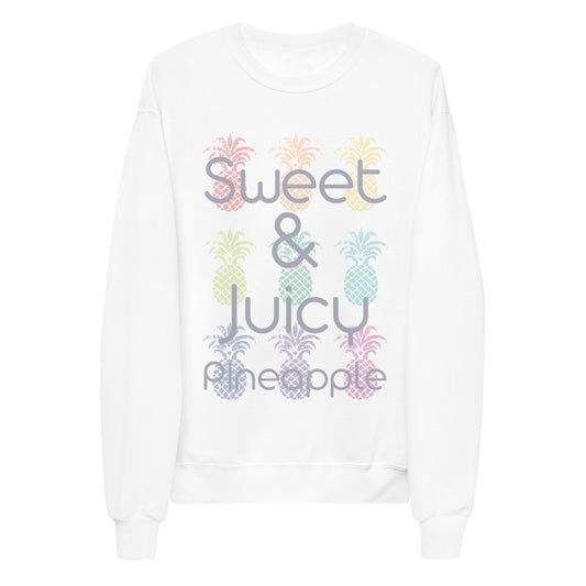 Sweet & Juicy Unisex Fleece Sweatshirt