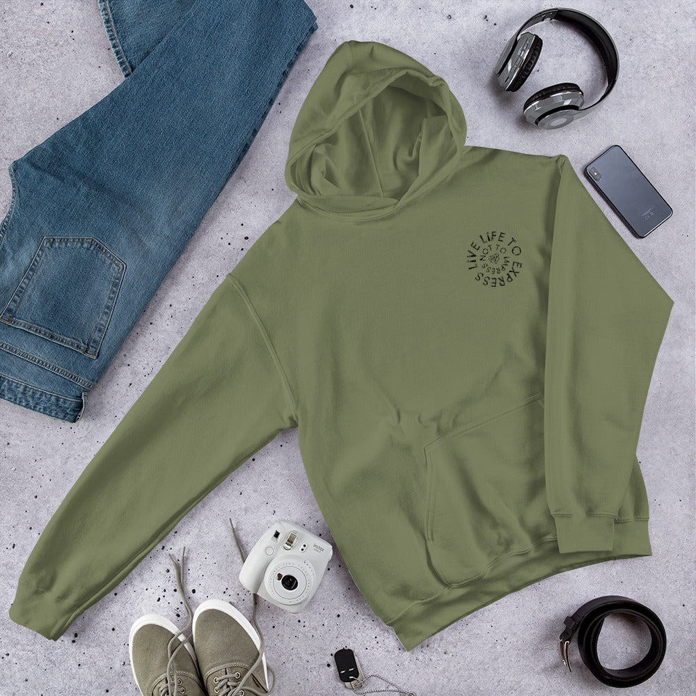 Live Life To Express Unisex Hoodie