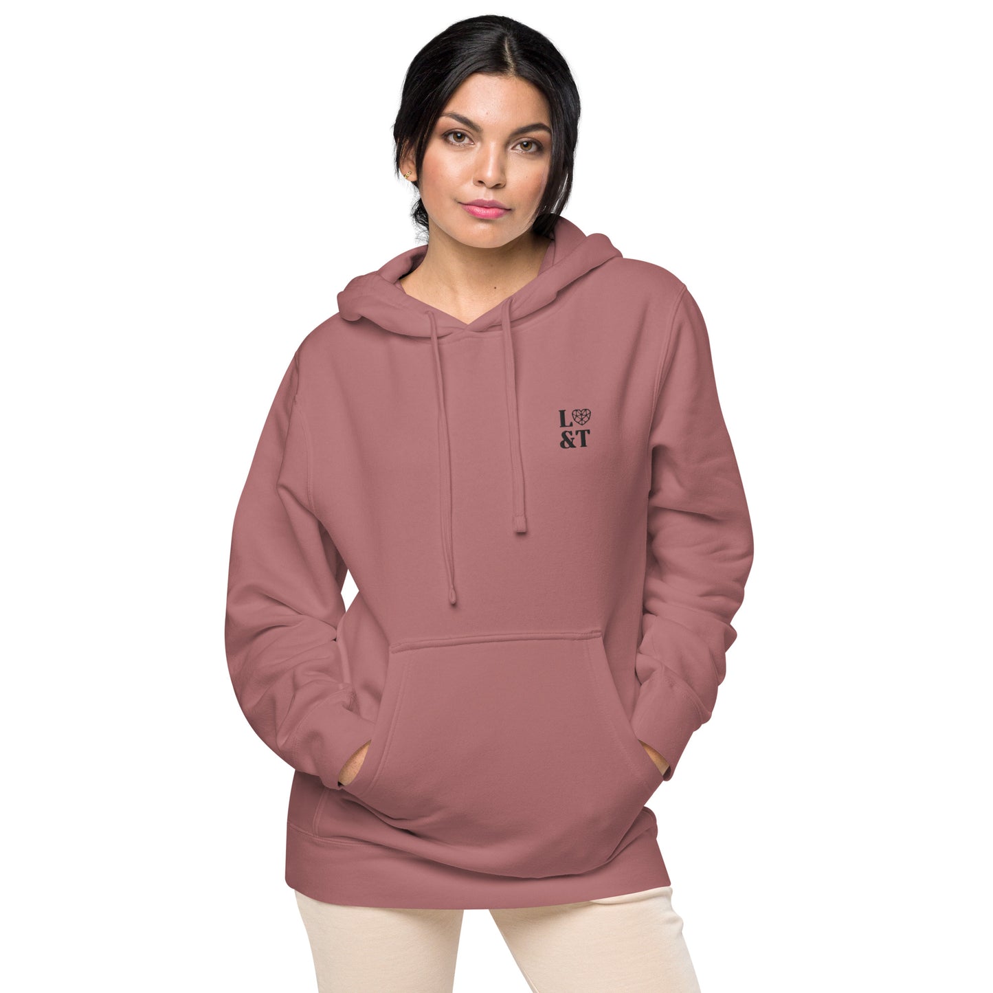 Sun Washed Embroidered Unisex Hoodie