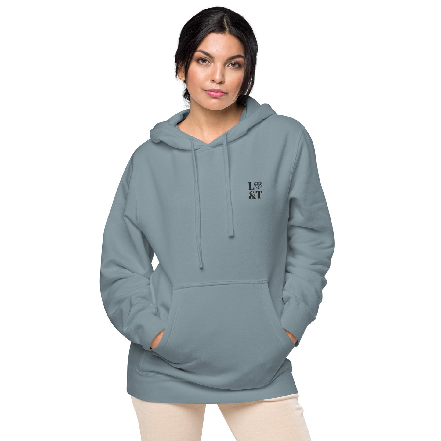 Sun Washed Embroidered Unisex Hoodie