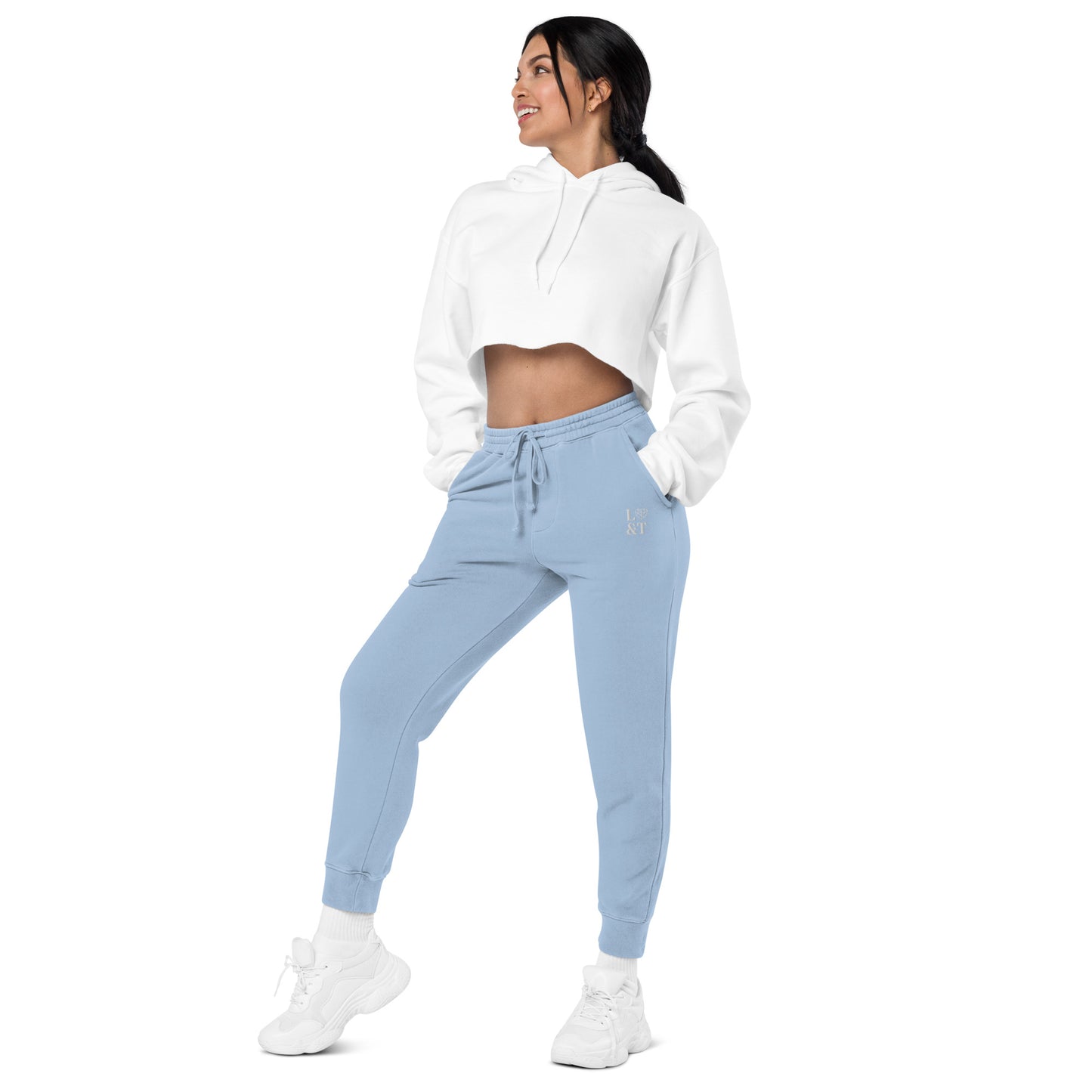 Sun Washed Embroidered Unisex Jogger