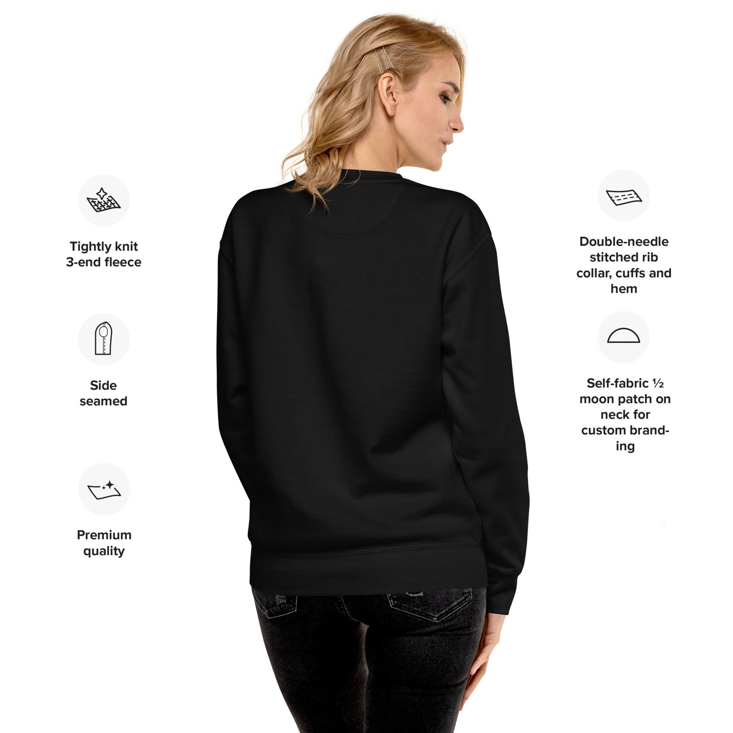 L&T Embroidered Unisex Premium Sweatshirt