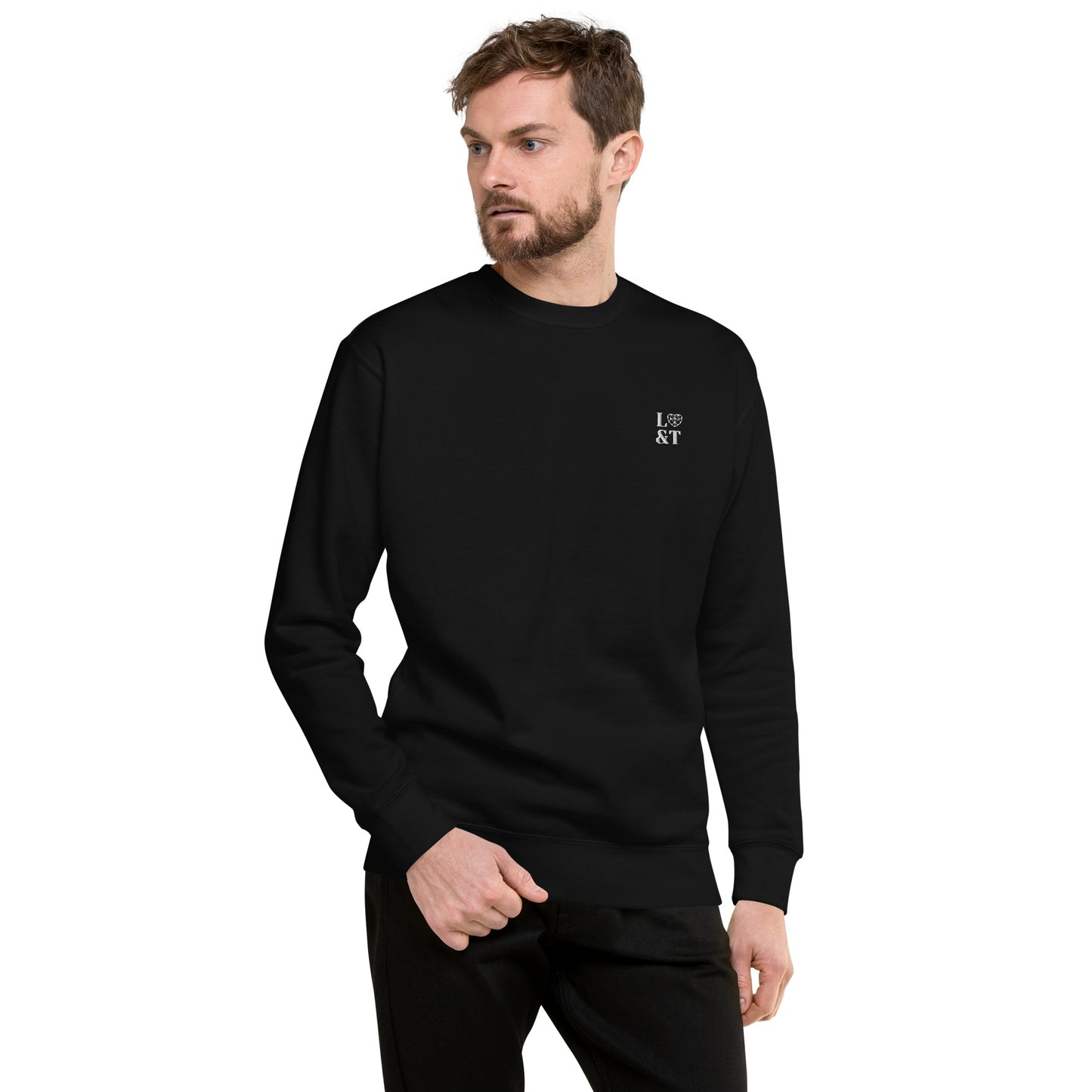 L&T Embroidered Unisex Premium Sweatshirt