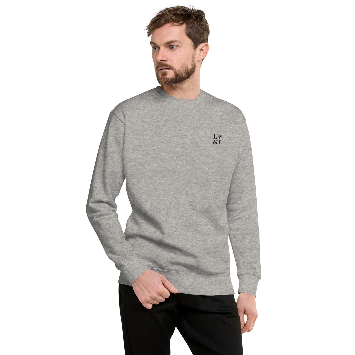 L&T Embroidered Unisex Premium Sweatshirt