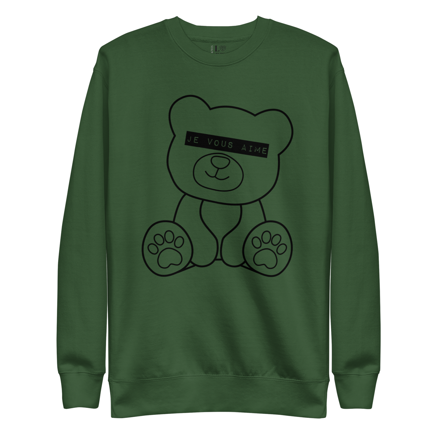 Je Vous Aime Unisex Premium Sweatshirt