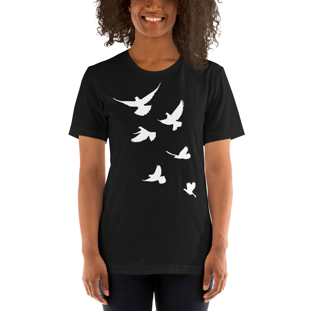 Dove Short Sleeve Unisex T-Shirt