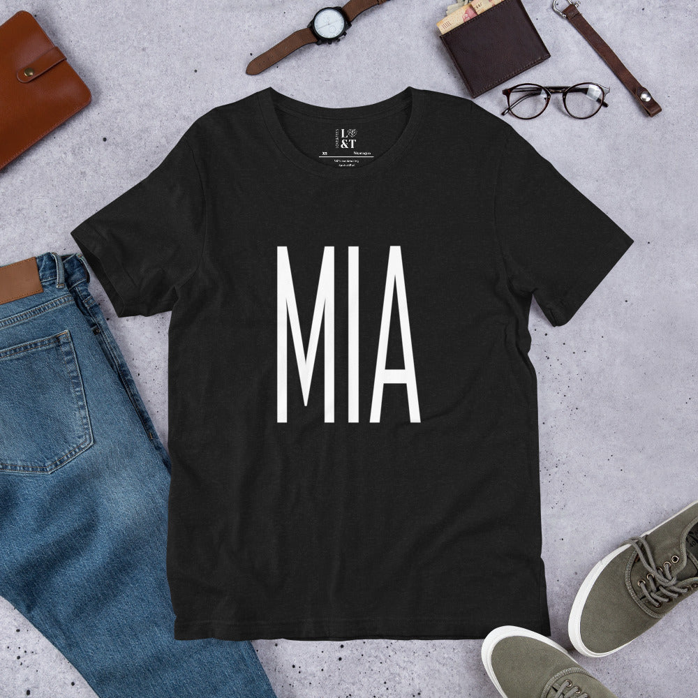 MIA Travel Unisex T-Shirt