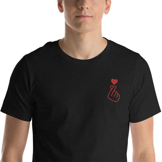 Embroidered Love Unisex T-Shirt