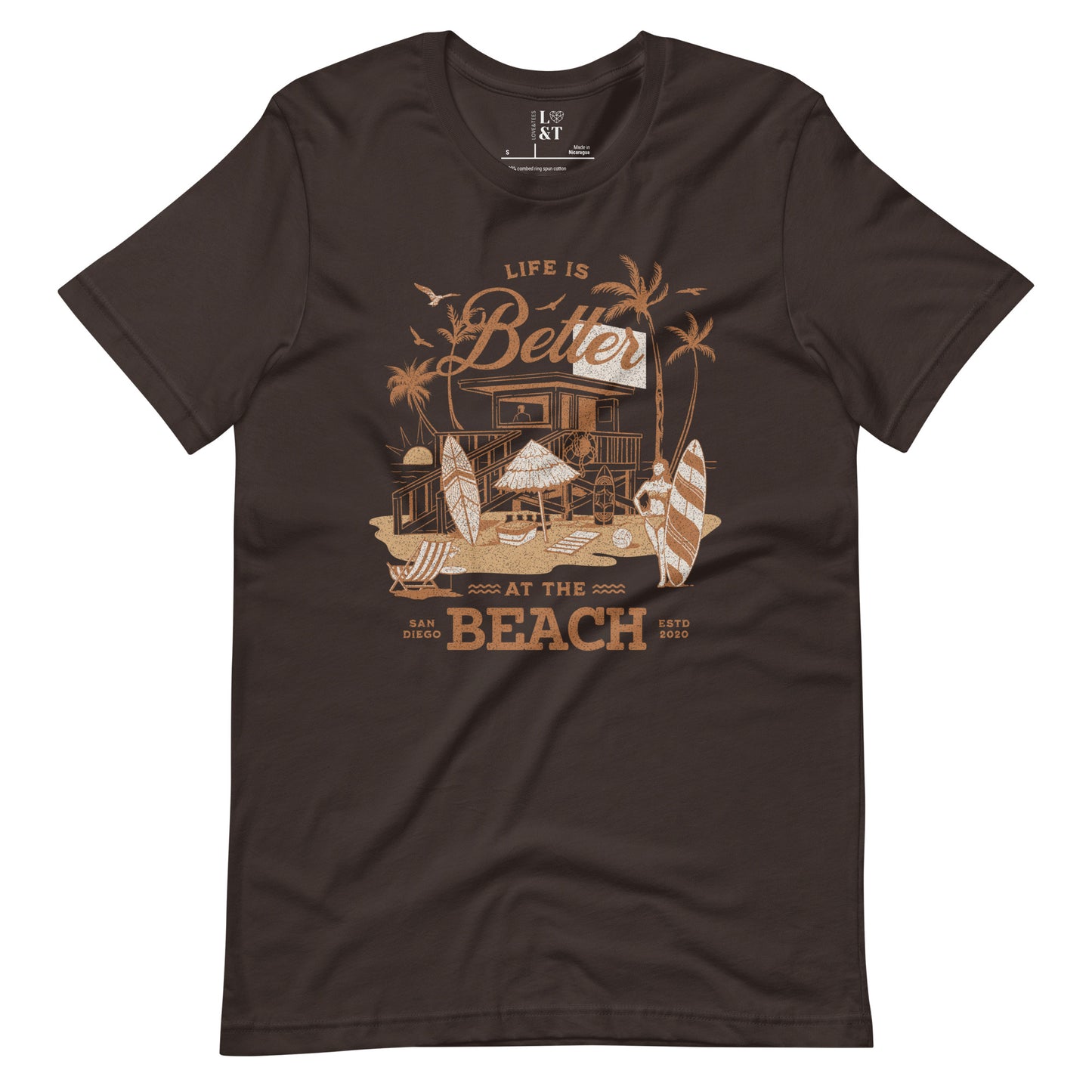 Life Is Better At The Beach Unisex T-Shirt