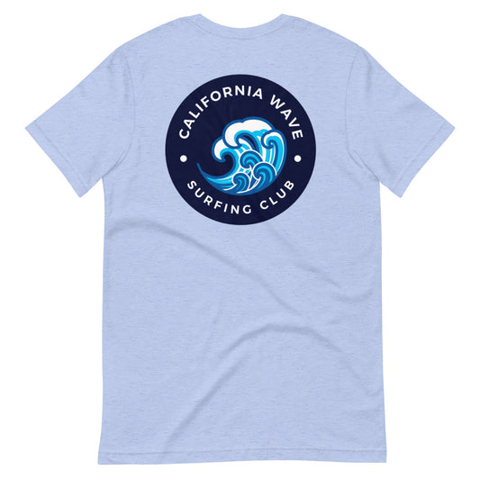 California Wave Short Sleeve Unisex T-Shirt