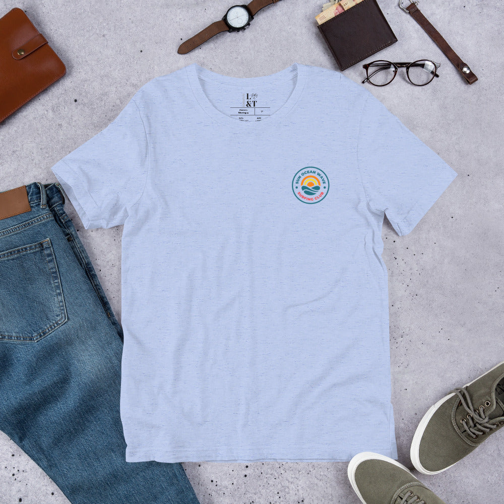 Ocean Wave Short Sleeve Unisex T-Shirt