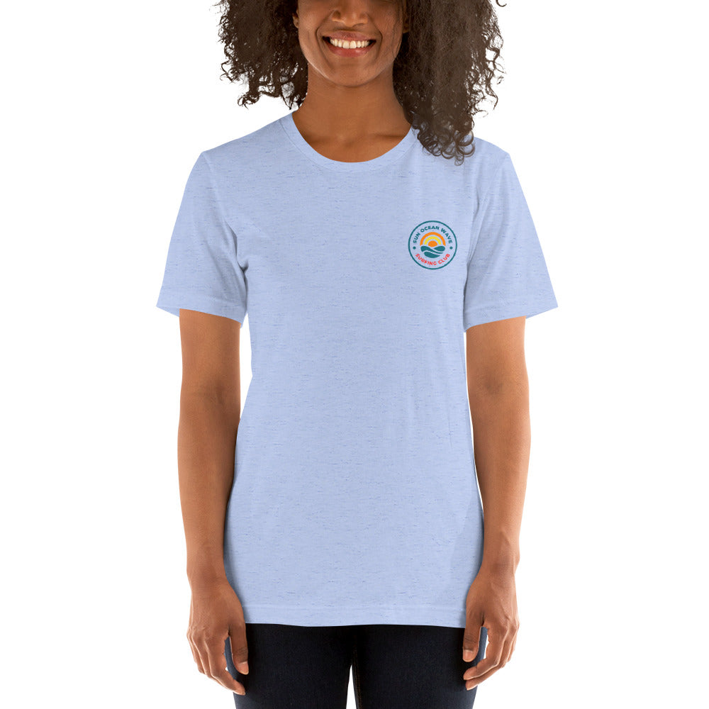 Ocean Wave Short Sleeve Unisex T-Shirt