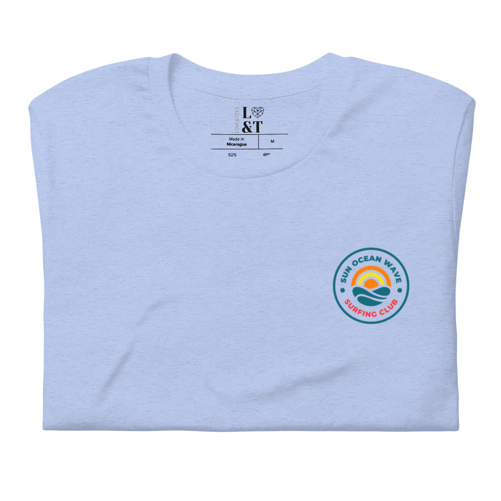 Ocean Wave Short Sleeve Unisex T-Shirt