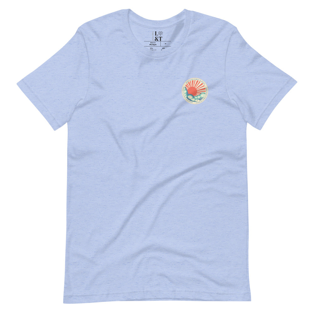 Happiness Comes In Waves Unisex T-Shirt