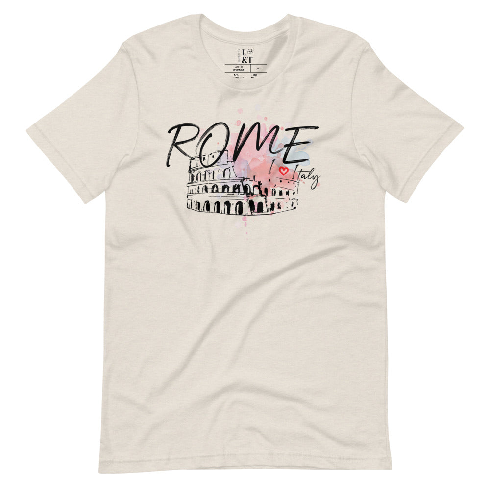 Rome, I Love Italy Tee