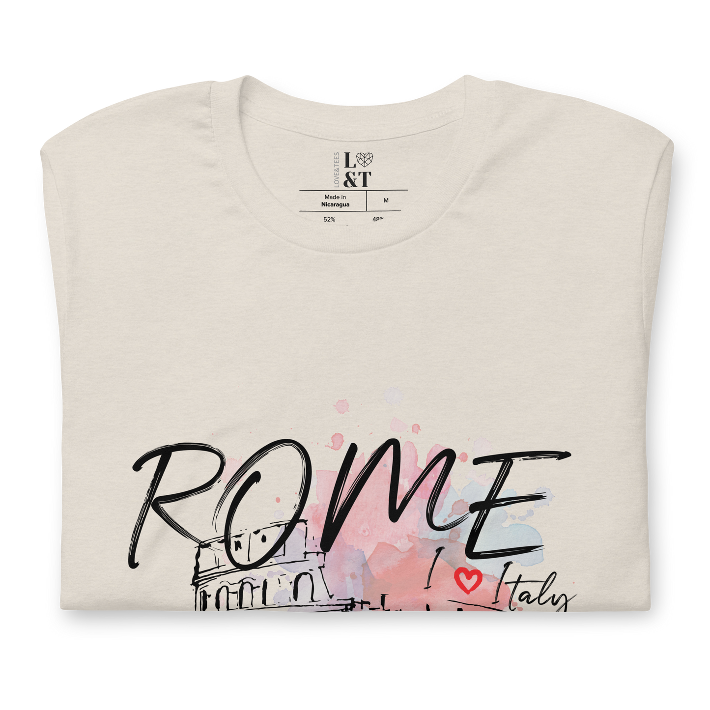 Rome, I Love Italy Tee