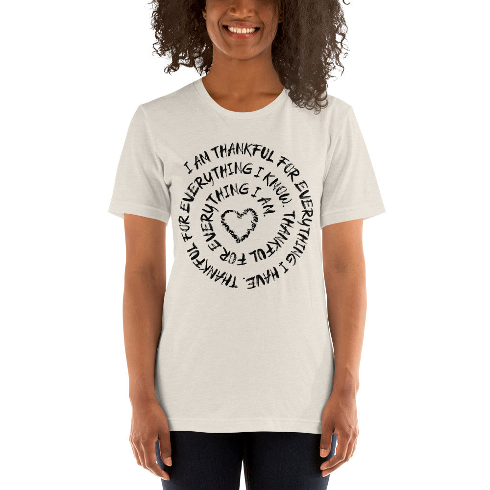 Thankful Short Sleeve Unisex T-Shirt