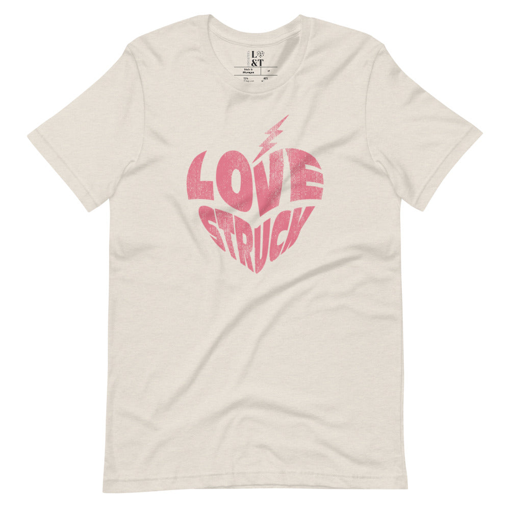 Love Struck Short Sleeve Unisex T-Shirt