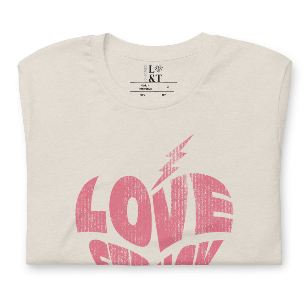 Love Struck Short Sleeve Unisex T-Shirt