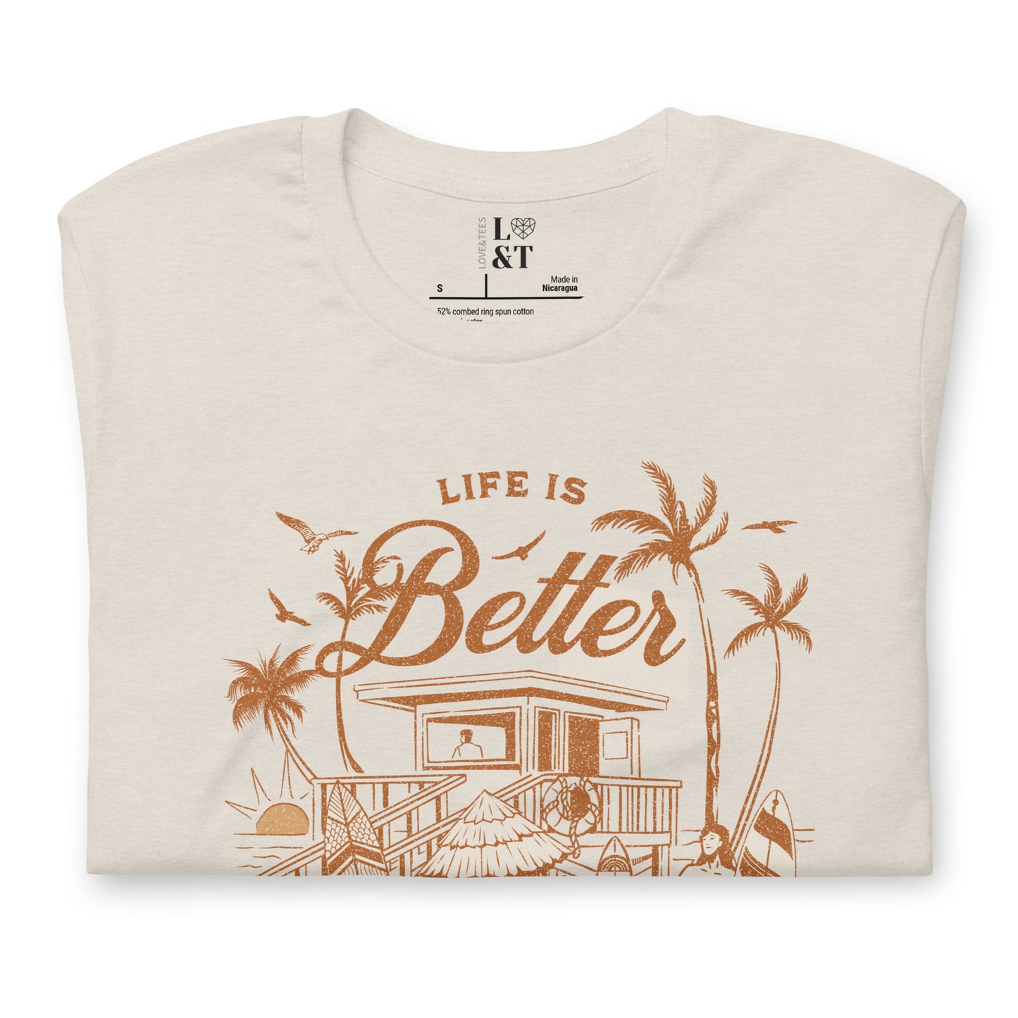 Life Is Better At The Beach Unisex T-Shirt