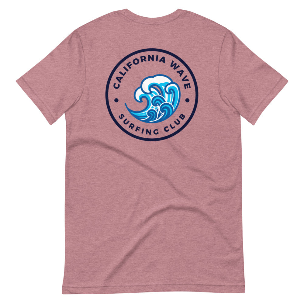 California Wave Short Sleeve Unisex T-Shirt