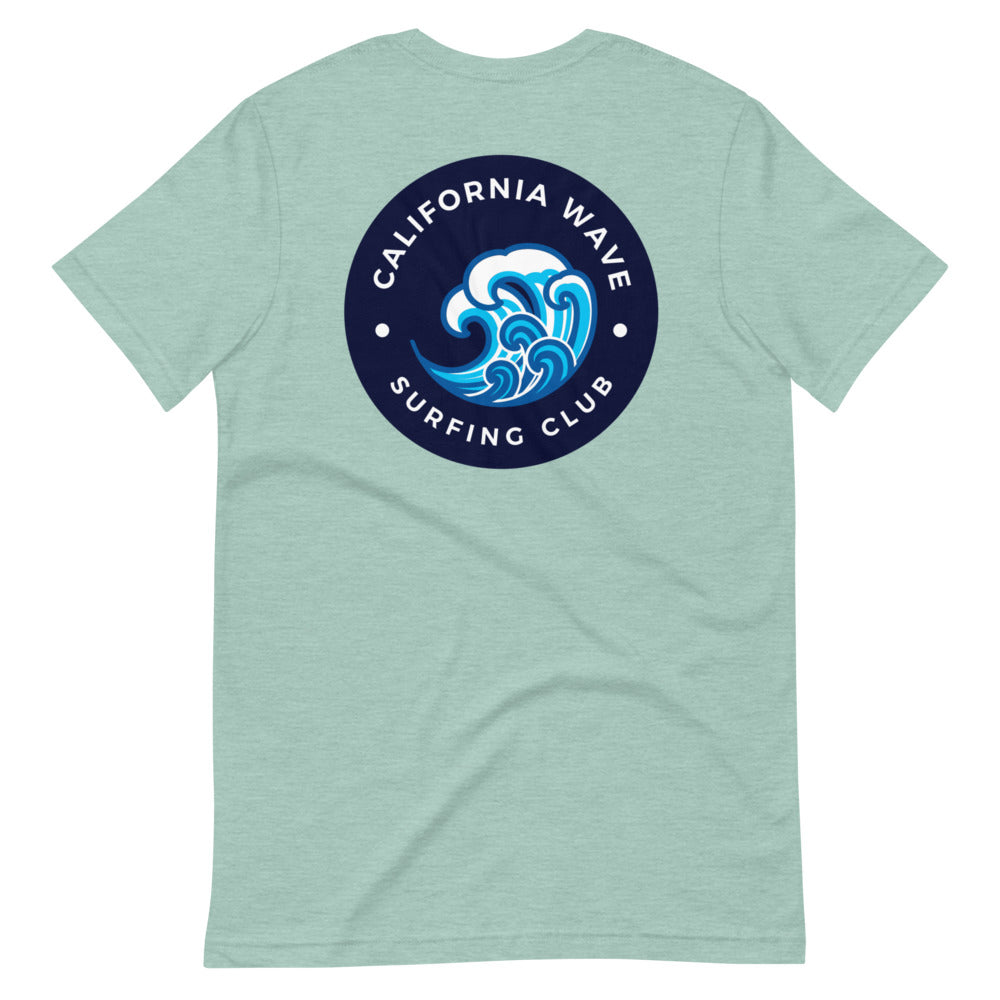 California Wave Short Sleeve Unisex T-Shirt