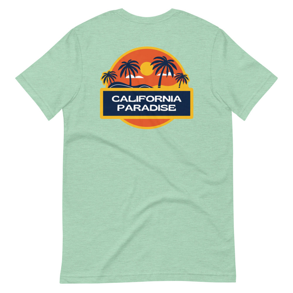 California Paradise Short Sleeve Unisex T-Shirt