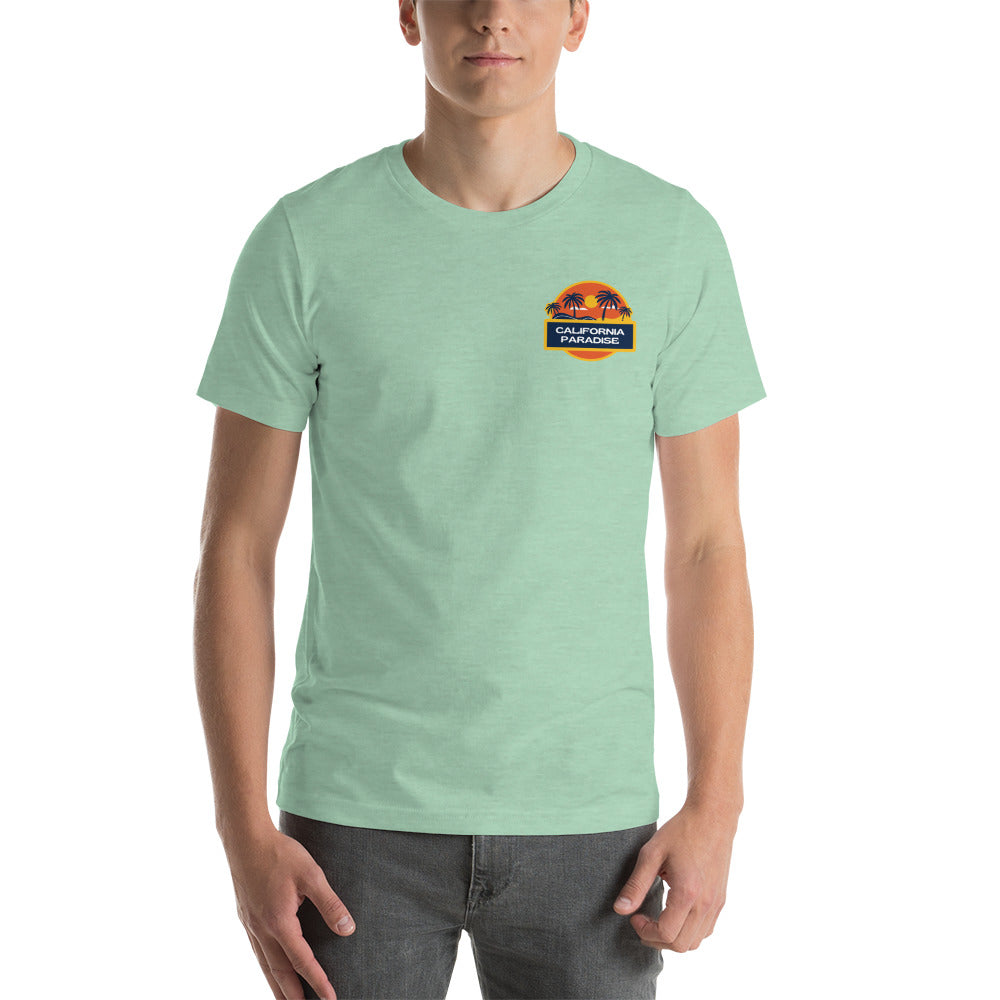 California Paradise Short Sleeve Unisex T-Shirt