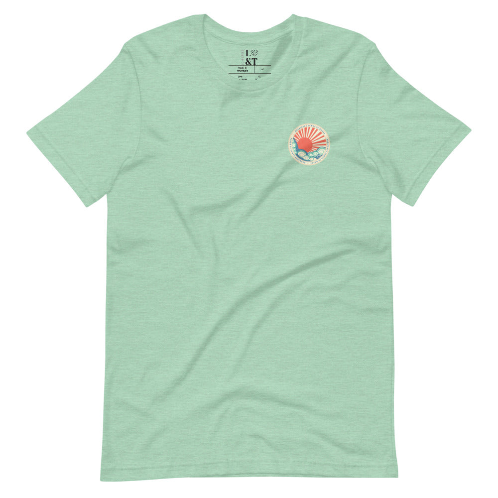 Happiness Comes In Waves Unisex T-Shirt