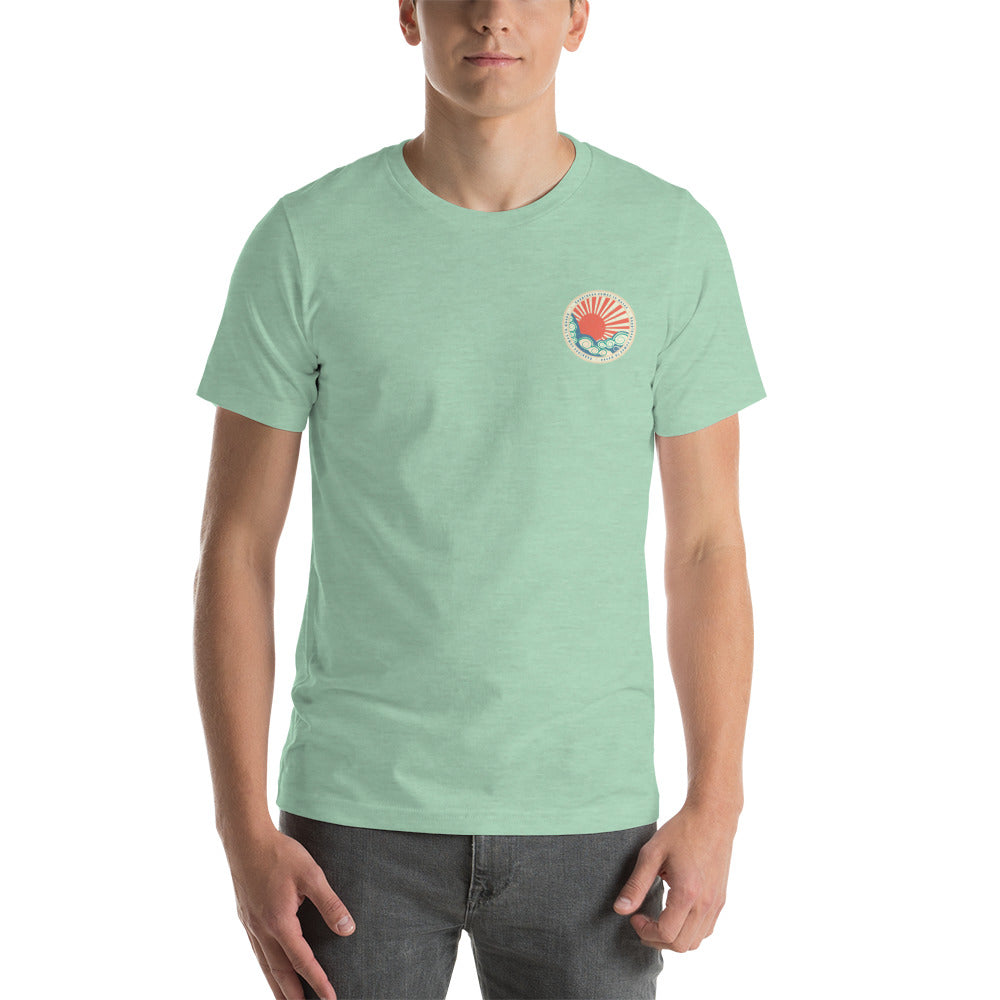Happiness Comes In Waves Unisex T-Shirt