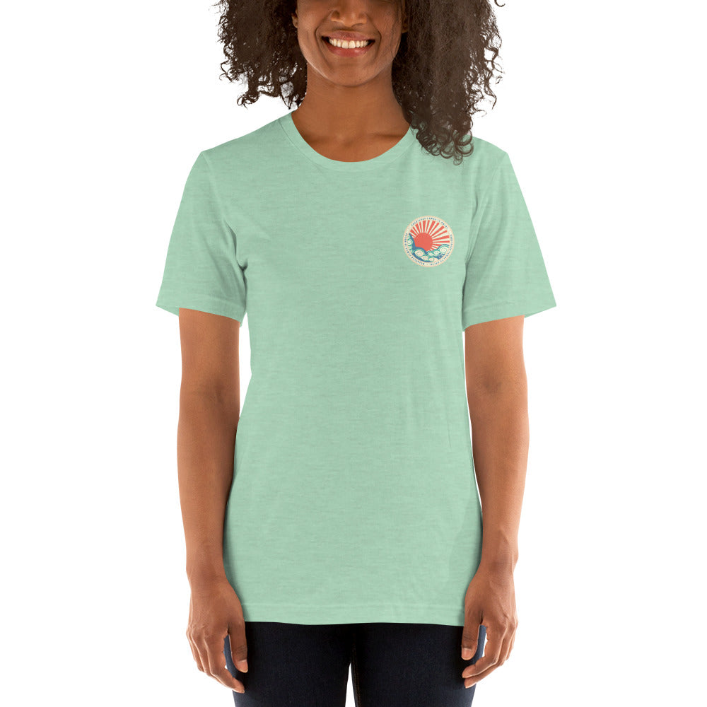 Happiness Comes In Waves Unisex T-Shirt
