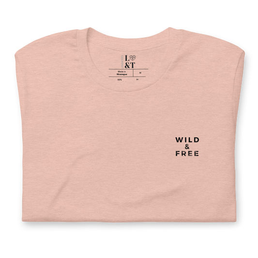 Wild And Free Short-Sleeve Unisex T-Shirt