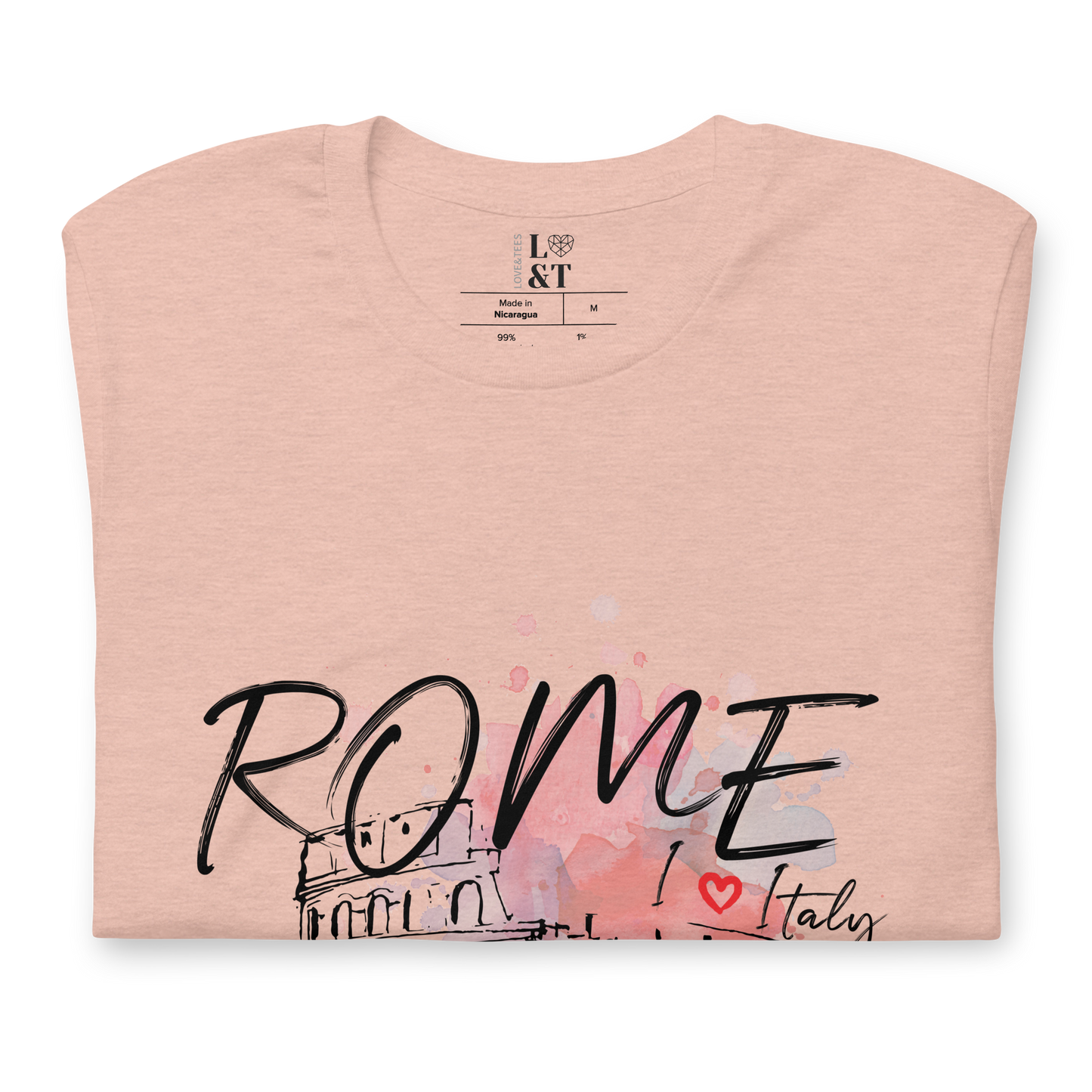 Rome, I Love Italy Tee