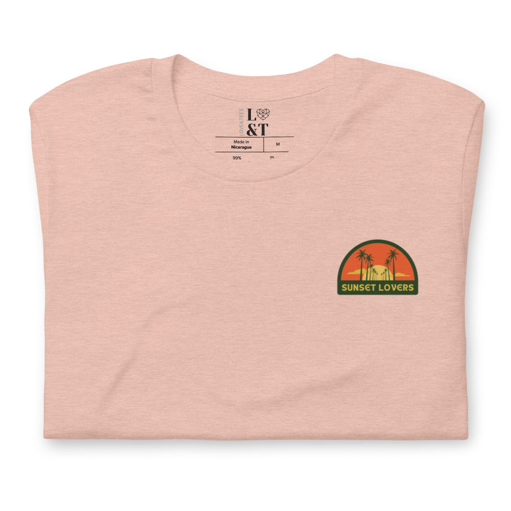 Sunset Lovers Short Sleeve Unisex T-Shirt
