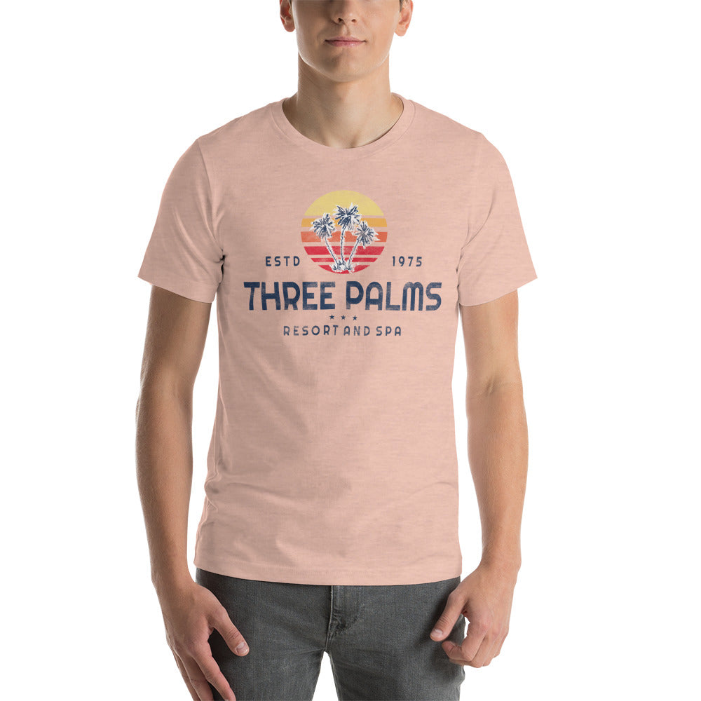 Three Palms Short Sleeve Unisex T-Shirt