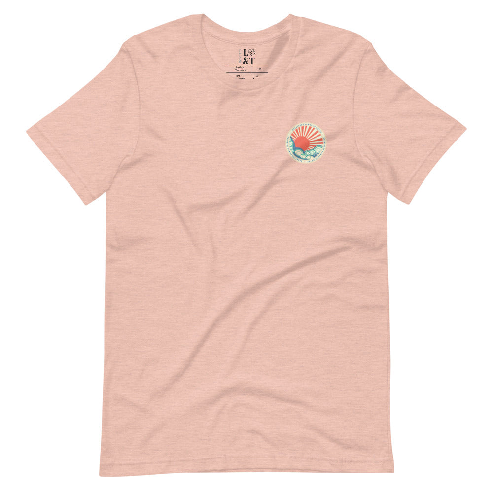 Happiness Comes In Waves Unisex T-Shirt