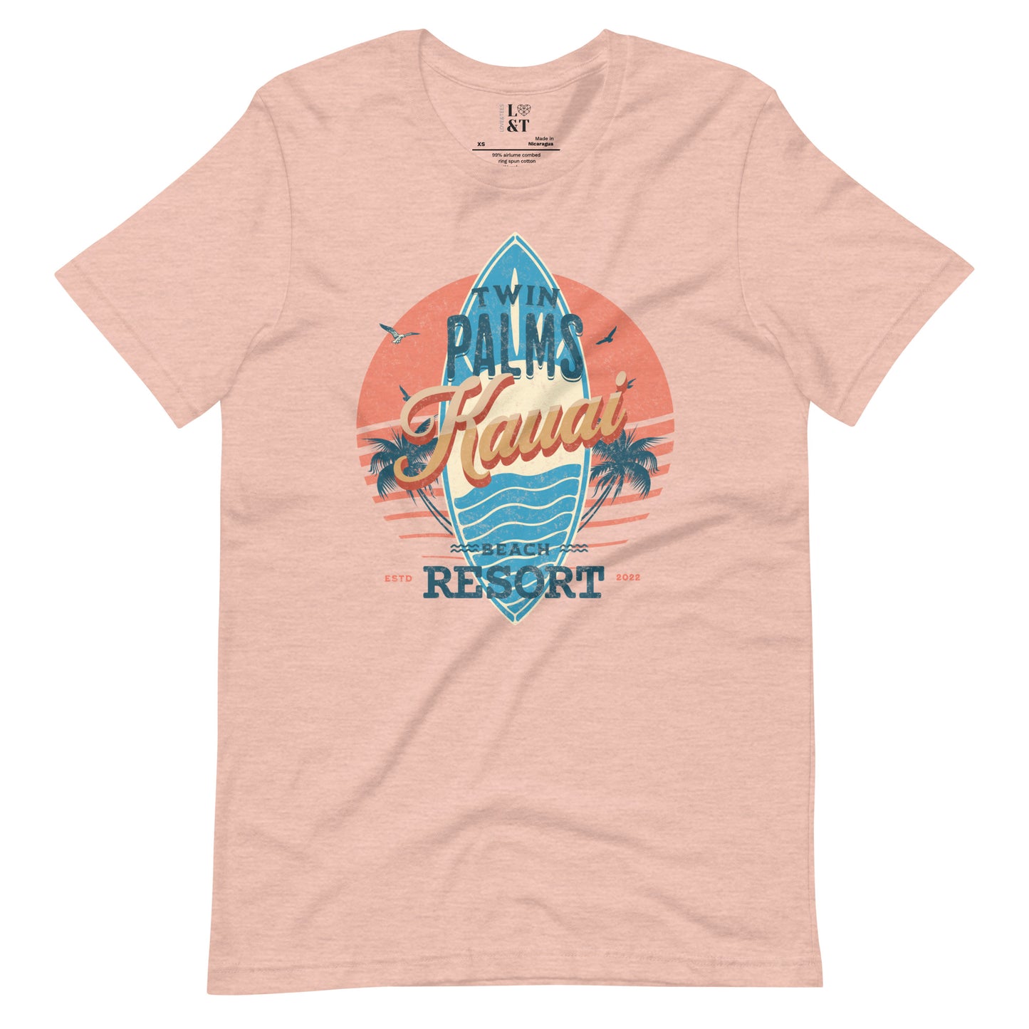 Twin Palms Kauai Unisex T-Shirt