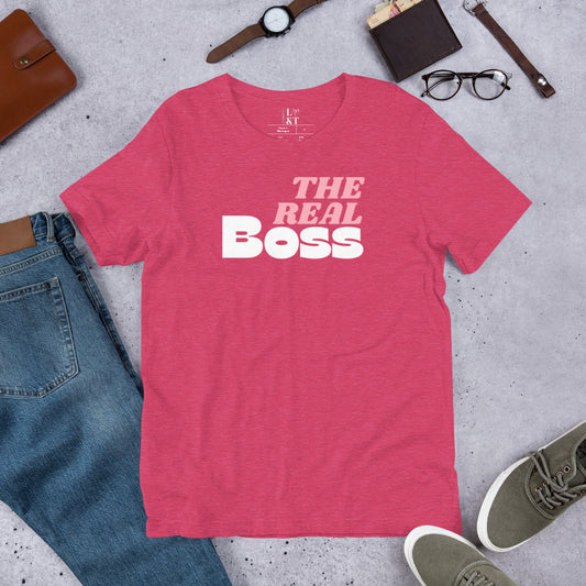 The Real Boss Short Sleeve Unisex T-Shirt