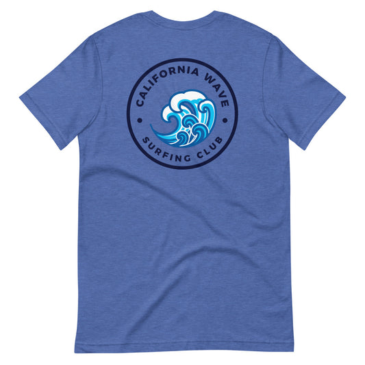 California Wave Short Sleeve Unisex T-Shirt