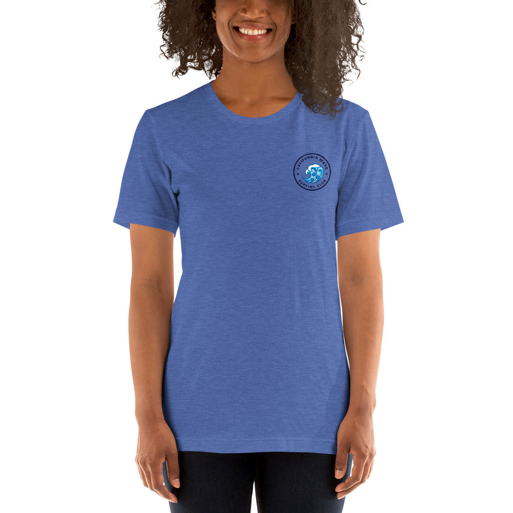 California Wave Short Sleeve Unisex T-Shirt