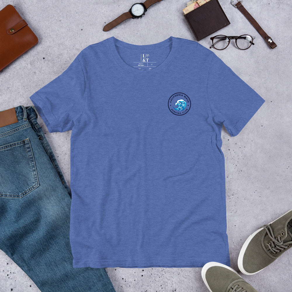California Wave Short Sleeve Unisex T-Shirt