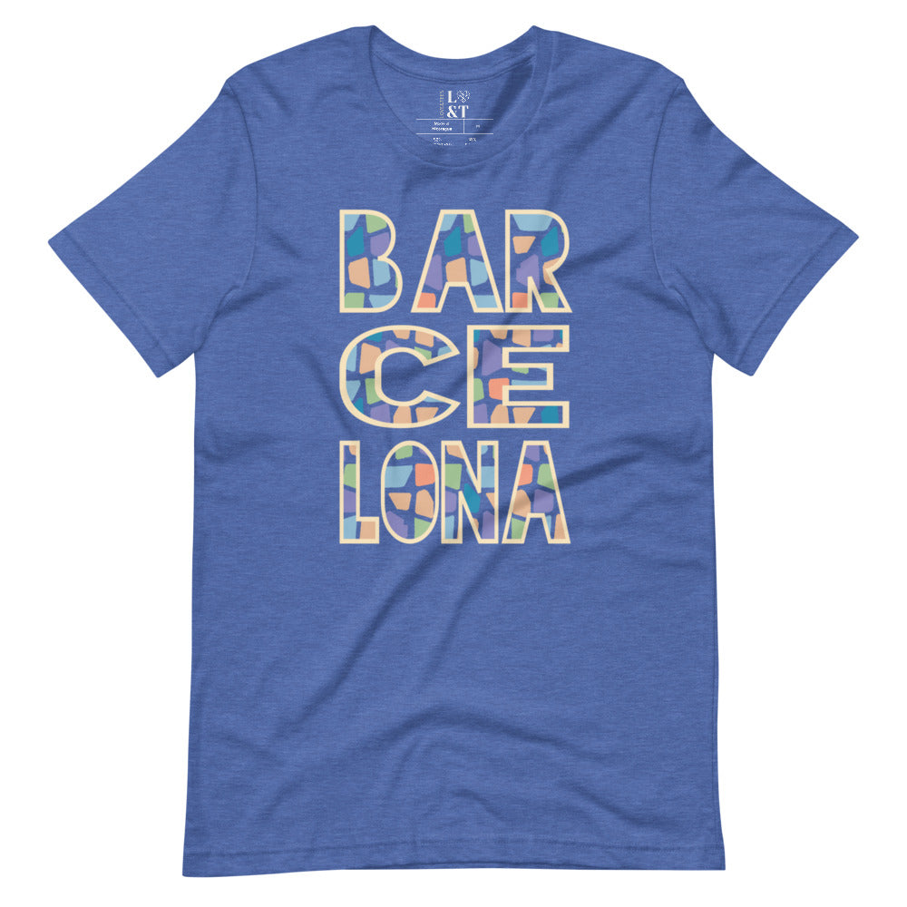 Barcelona Short Sleeve Unisex T-Shirt