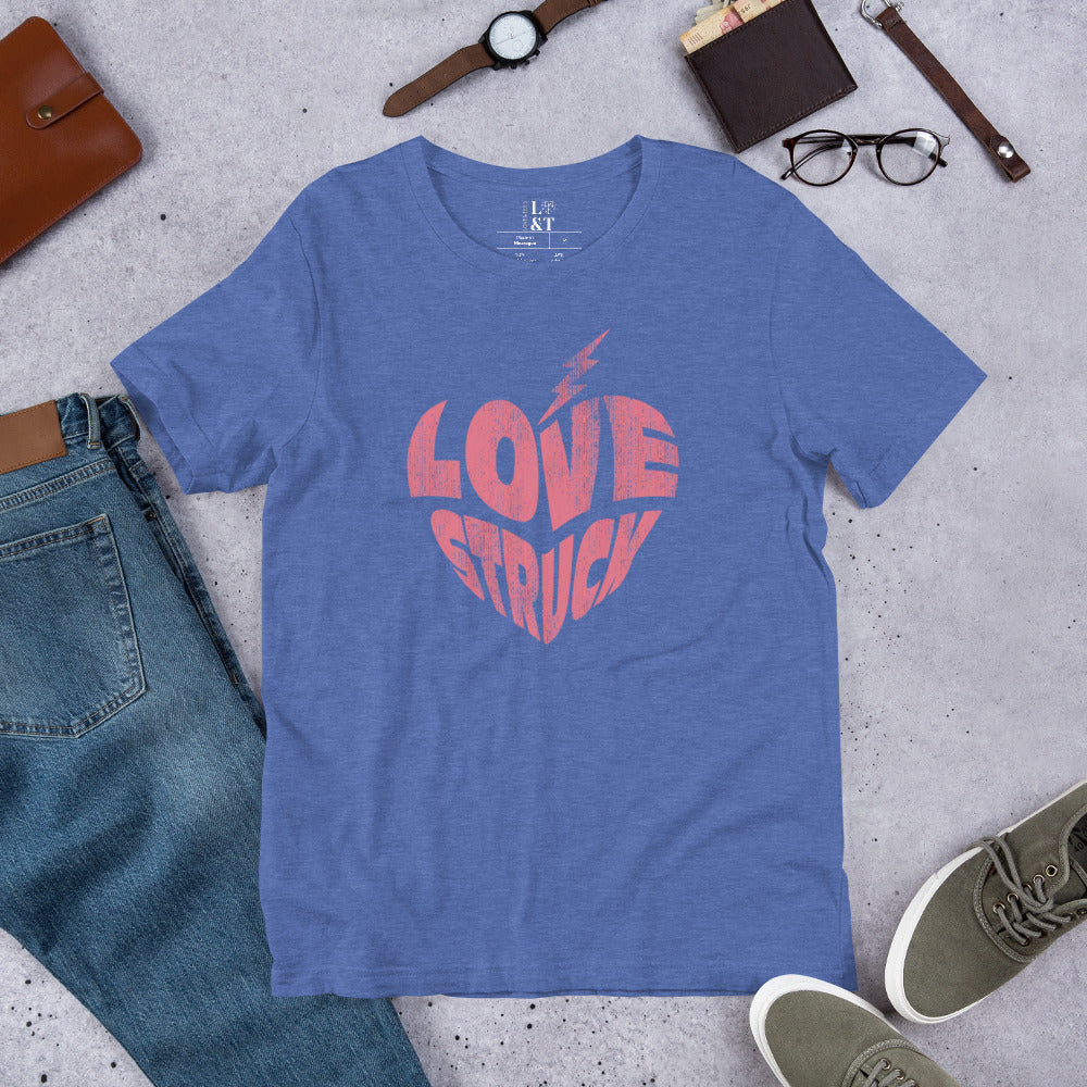 Love Struck Short Sleeve Unisex T-Shirt